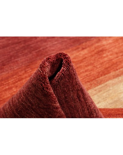 Tappeto Shayan Pakistan marrone rosso 201x289