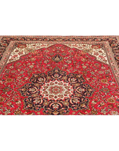 Tappeto Tabriz Persia marrone grigio 200x297