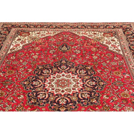 Tappeto Tabriz Persia marrone grigio 200x297