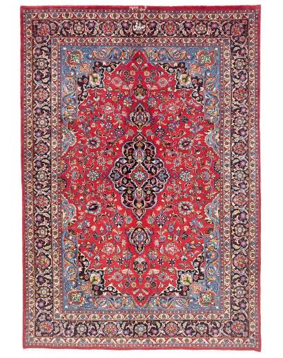 Tappeto Mashad Persia marrone beige 203x293