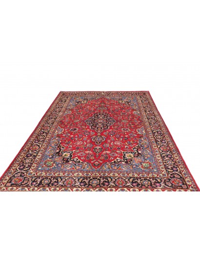 Tappeto Mashad Persia marrone beige 203x293