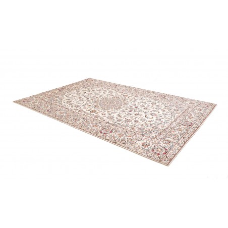 Tappeto Kashan Persia bianco grigio 200x300