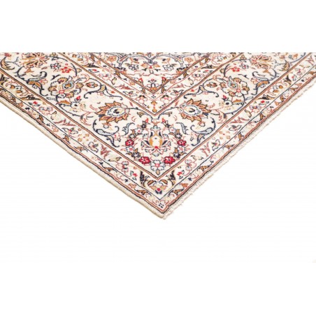 Tappeto Kashan Persia bianco grigio 200x300
