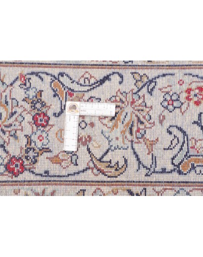 Tappeto Kashan Persia bianco grigio 200x300
