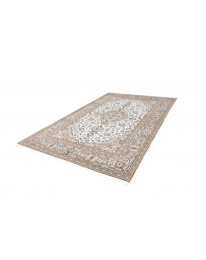 Tappeto Kashan Persia bianco 200x302