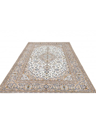 Tappeto Kashan Persia bianco 200x302