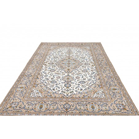 Tappeto Kashan Persia bianco 200x302
