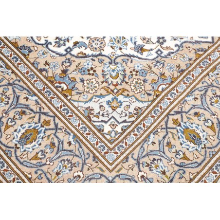 Tappeto Kashan Persia bianco 200x302