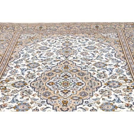 Tappeto Kashan Persia bianco 200x302