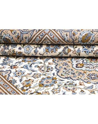 Tappeto Kashan Persia bianco 200x302