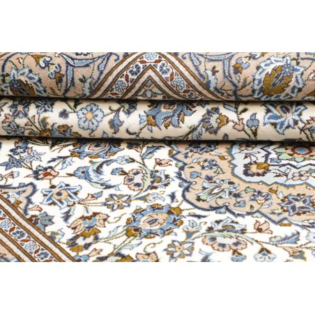 Tappeto Kashan Persia bianco 200x302
