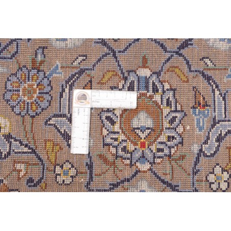 Tappeto Kashan Persia bianco grigio 200x290