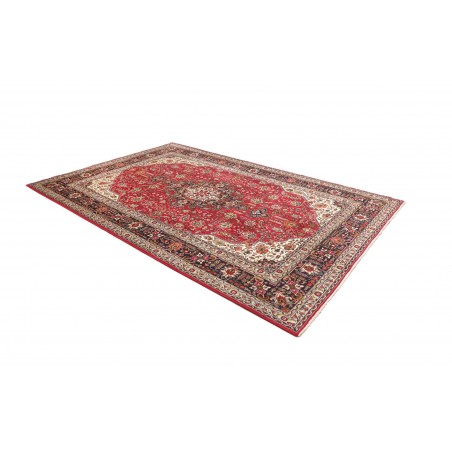 Tappeto Tabriz Persia beige marrone 200x302
