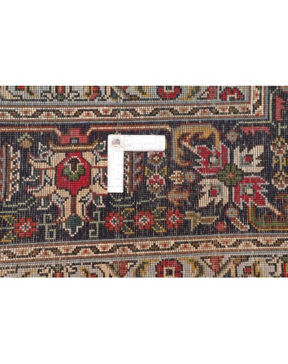 Tappeto Tabriz Persia beige marrone 200x302