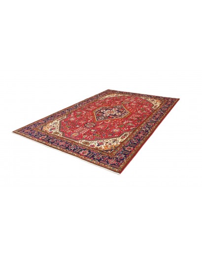 Tappeto Tabriz Persia marrone grigio 205x303