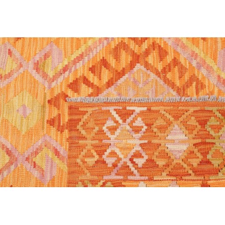 Tappeto Kilim Afghanistan marrone 131x181