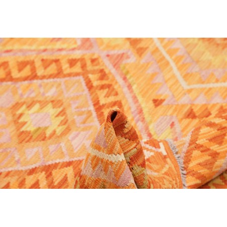 Tappeto Kilim Afghanistan marrone 131x181