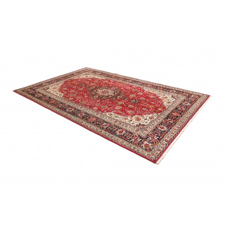 Tappeto Tabriz Persia marrone grigio 198x300