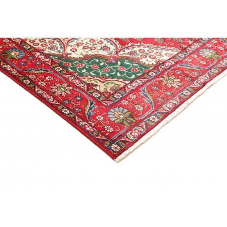 Tappeto Tabriz Persia rosso giallo 210x300