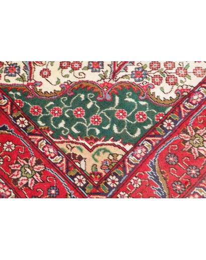 Tappeto Tabriz Persia rosso giallo 210x300