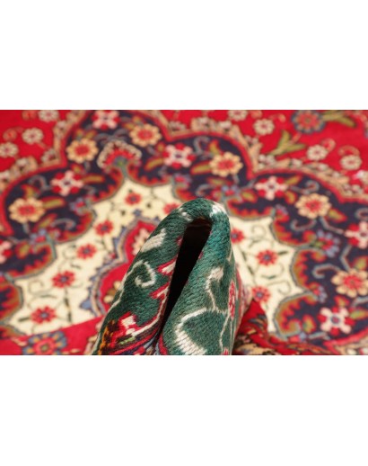Tappeto Tabriz Persia rosso giallo 210x300