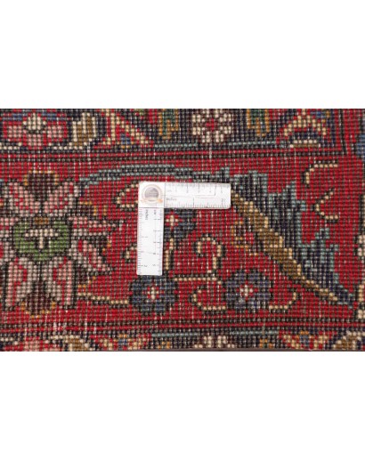 Tappeto Tabriz Persia rosso giallo 210x300