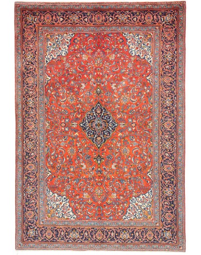 Tappeto Sarough Persia rosso giallo 202x295
