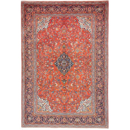 Tappeto Sarough Persia rosso giallo 202x295