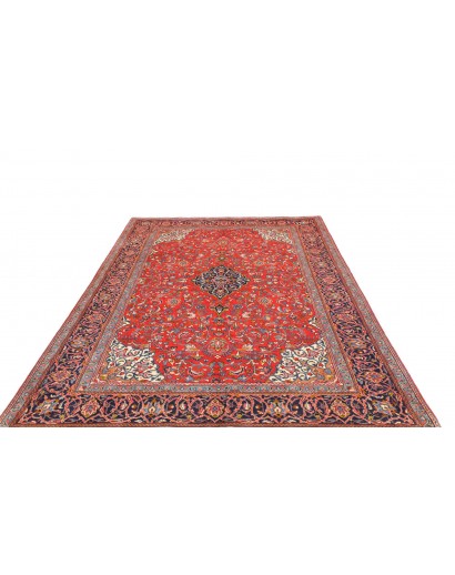 Tappeto Sarough Persia rosso giallo 202x295