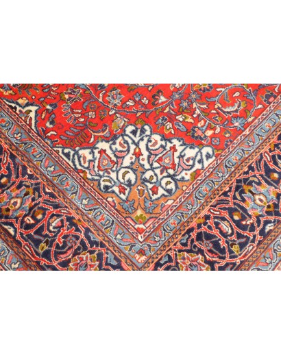 Tappeto Sarough Persia rosso giallo 202x295