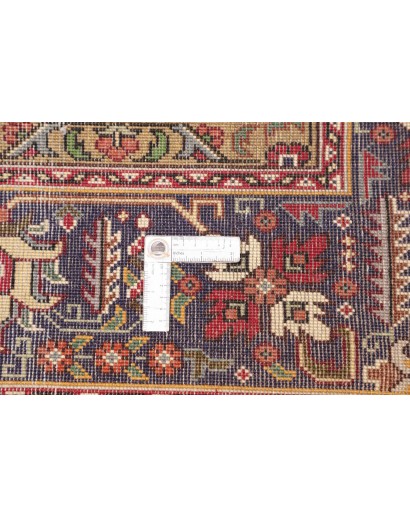 Tappeto Tabriz Persia marrone giallo 202x290