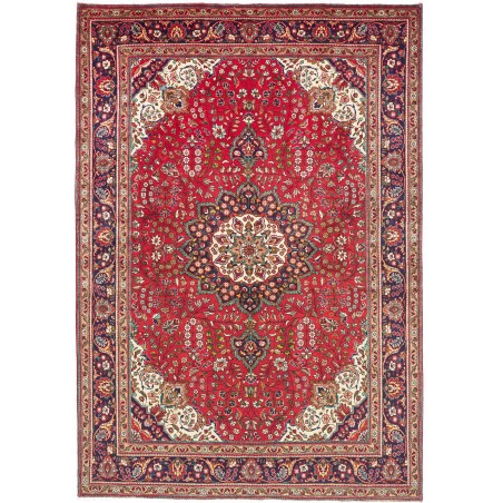 Tappeto Tabriz Persia marrone grigio 230x330