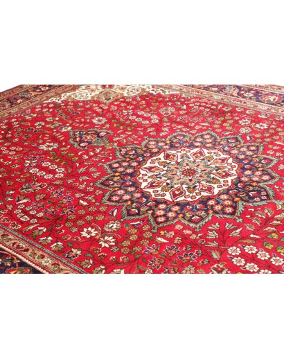 Tappeto Tabriz Persia marrone grigio 230x330