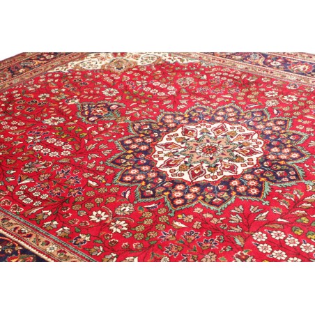 Tappeto Tabriz Persia marrone grigio 230x330