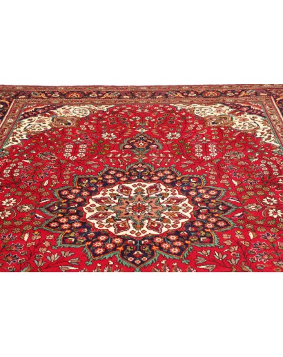 Tappeto Tabriz Persia marrone grigio 230x330