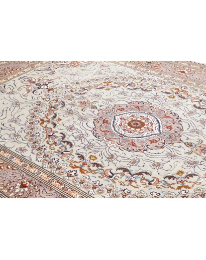 Tappeto Moud Persia bianco grigio 203x308