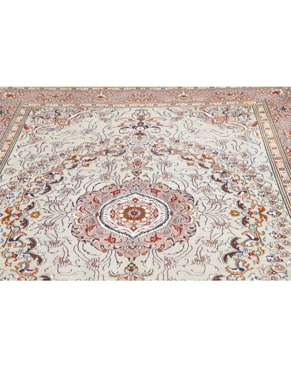 Tappeto Moud Persia bianco grigio 203x308