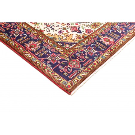 Tappeto Tabriz Persia rosso marrone 202x300