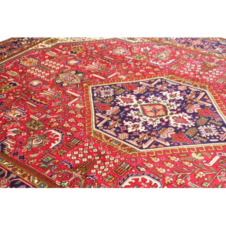 Tappeto Tabriz Persia rosso marrone 202x300