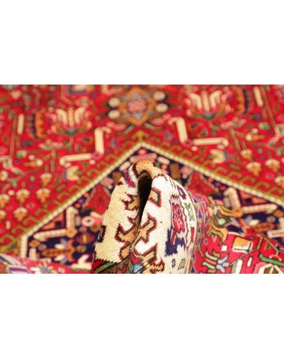 Tappeto Tabriz Persia rosso marrone 202x300