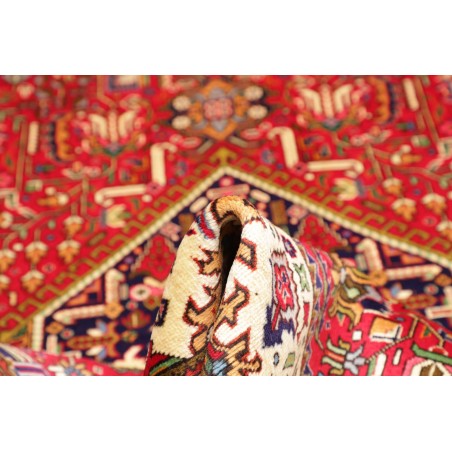 Tappeto Tabriz Persia rosso marrone 202x300