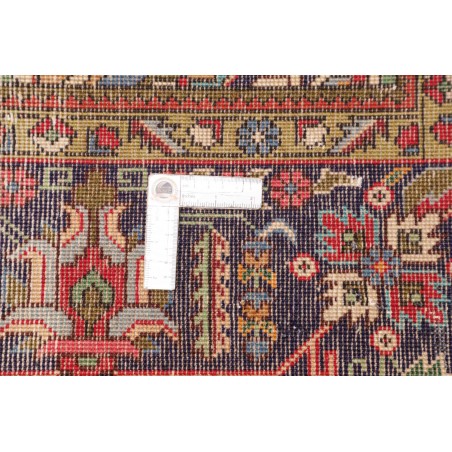 Tappeto Tabriz Persia rosso marrone 202x300