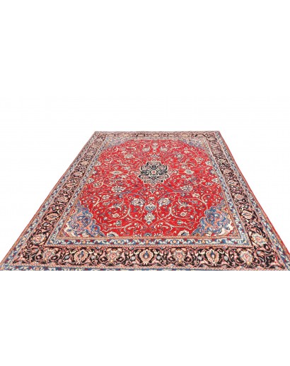 Tappeto Sarough Persia beige rosso 214x310
