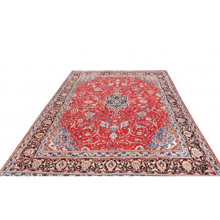 Tappeto Sarough Persia beige rosso 214x310
