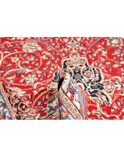Tappeto Sarough Persia beige rosso 214x310