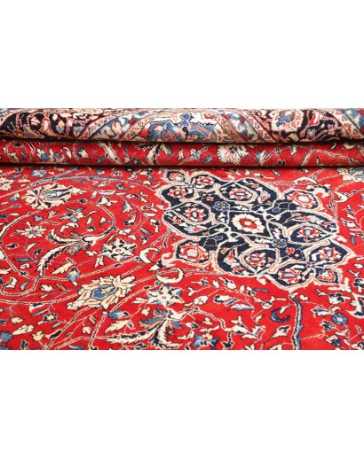 Tappeto Sarough Persia beige rosso 214x310
