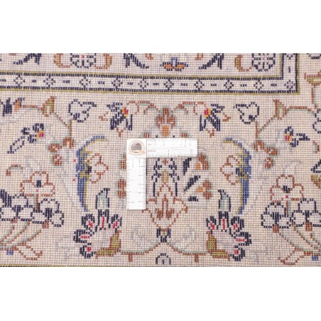 Tappeto Kashan Persia bianco marrone 193x306
