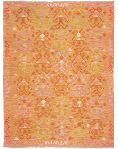Tappeto Kilim Afghanistan marrone 158x210