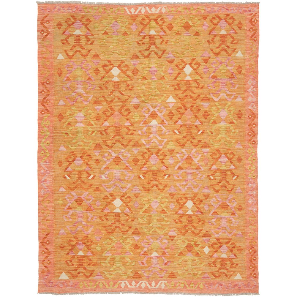 Tappeto Kilim Afghanistan marrone 158x210