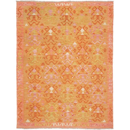 Tappeto Kilim Afghanistan marrone 158x210